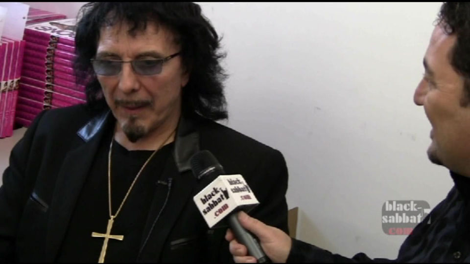 Tony Iommi book signing
